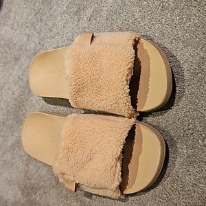 Vionic adjustable cozy slide slipper ginger root